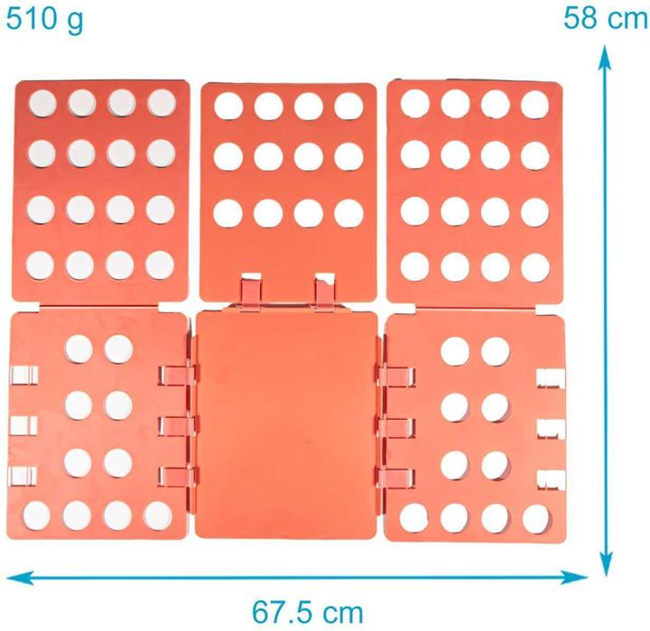 Image du produit Intirilife Planche de pliage du linge Aide au pliage des vêtements