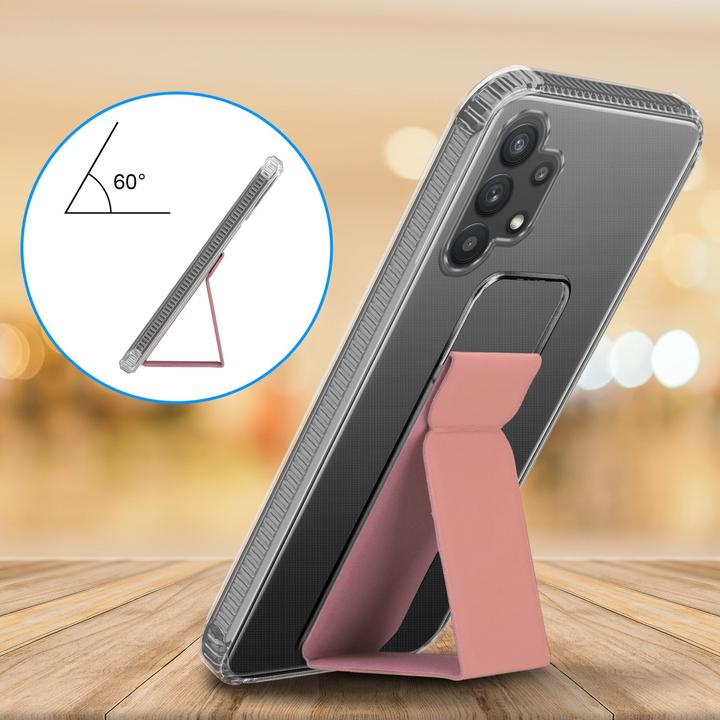 Actual product image Cadorabo Case for Samsung Galaxy A32 4G in TPU with holder LM167 Style (Samsung Galaxy A32)