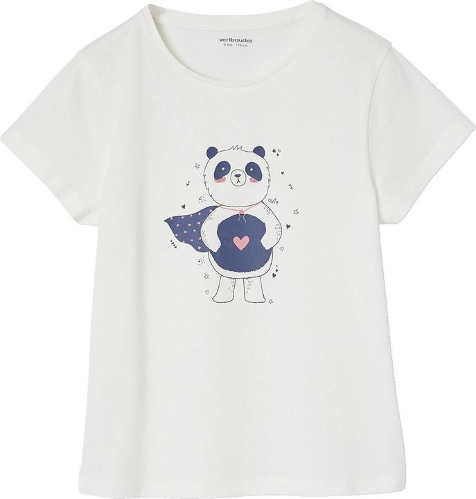 Actual product image Vertbaudet 3er-Pack Mädchen Sommer-Schlafanzüge PANDA mit Recycling-Baumwolle (92)