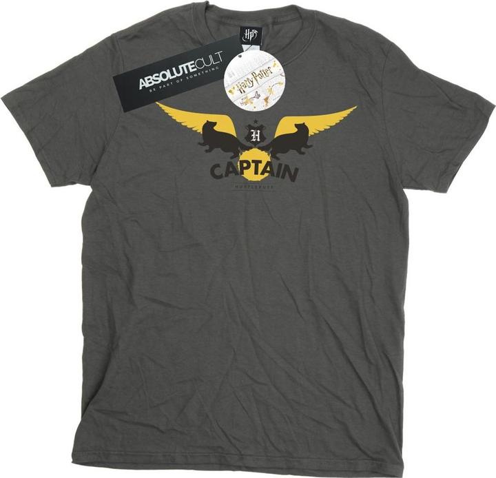 Actual product image Boys Hufflepuff Captain T-Shirt (140, 146)