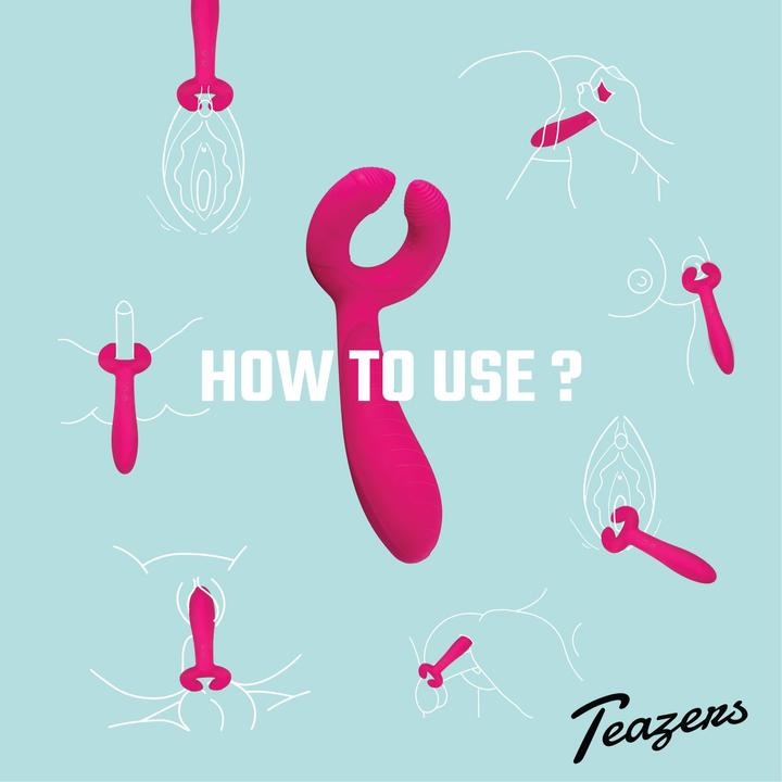 Actual product image Teazers Pair Vibrator