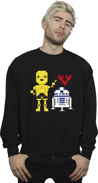 Immagine prodotto Star Wars Heart Robot Felpa Uomo (XL)