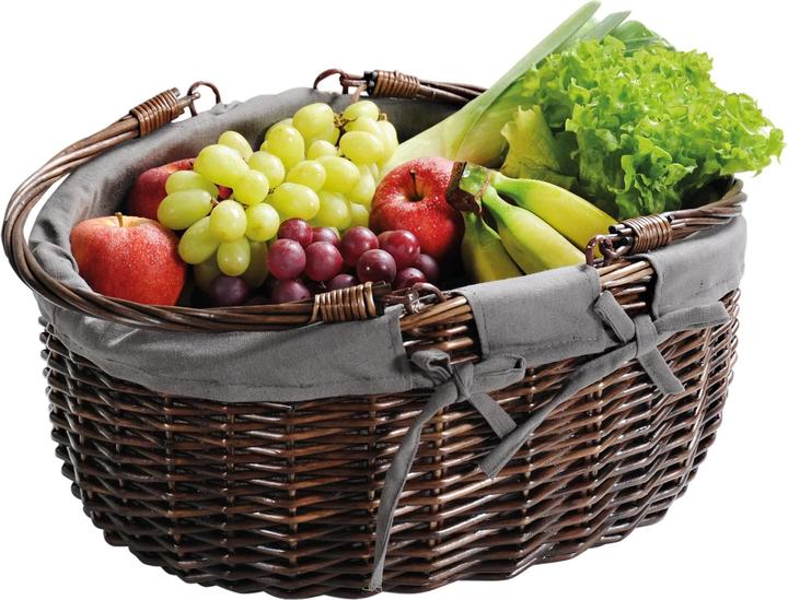 Actual product image Kesper Einkaufskorb geflochten