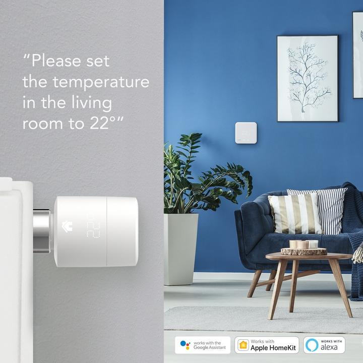 Actual product image tado° Smart radiator thermostat - Quattro Pack