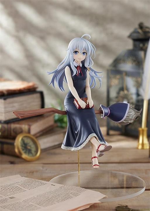Actual product image Good Smile Company Wandering Witch: The Journey of Elaina Pop Up Parade PVC Statue Elaina L Size 19 cm