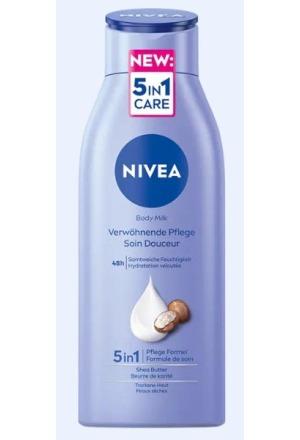 Produktbild NIVEA Soft Milk Verwoehnend Fl 400ml (Körpermilch, 400 ml)