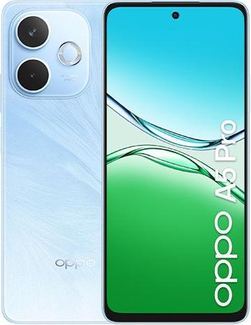 Immagine prodotto OPPO A5 Pro (256 GB, blu piuma, 6.67", Doppia SIM, 50 Mpx, 4G)