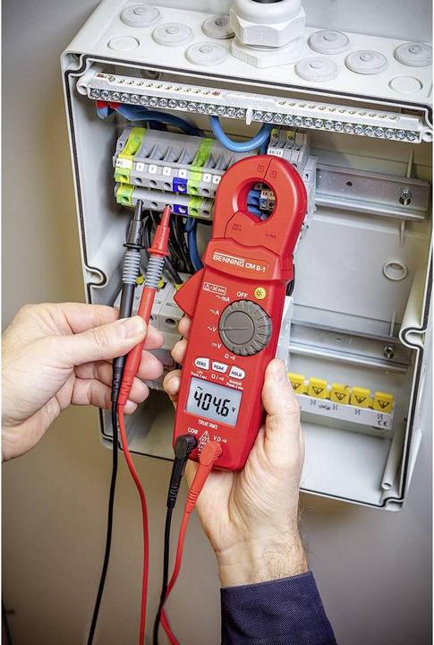 Actual product image Benning Current clamp CM 9 1 (CAT IV, CAT III)