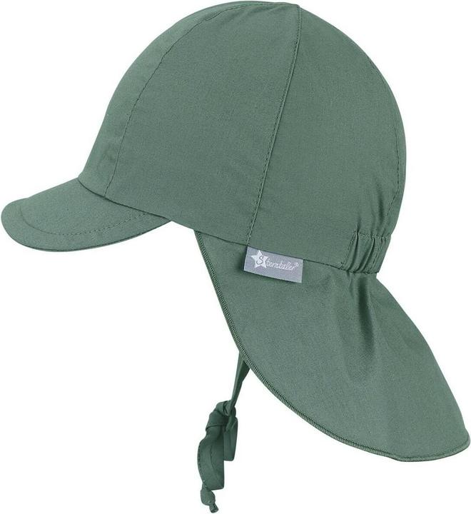 Produktbild Sterntaler Sommermütze mit Nackenschutz Dunkelgrün Gr. 45 (45)
