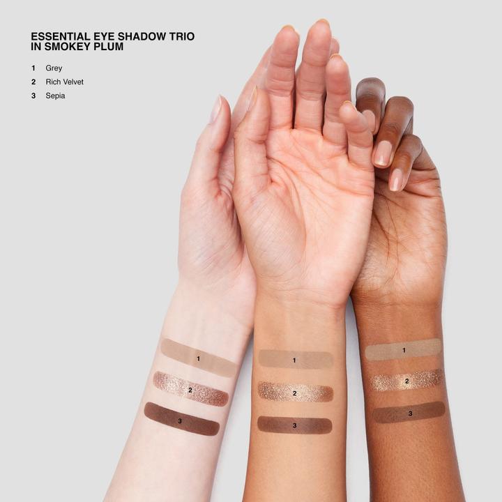 Actual product image Bobbi Brown Essential Trio (Smokey Plum)