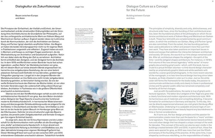 Immagine prodotto gmp · Architekten von Gerkan, Marg und Partner (Inglese, Tedesco, Hendrik Sichler, Meinhard von Gerkan, 2022)