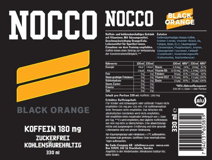 Immagine prodotto Nocco Nero Arancione (Arancia, 24 x)
