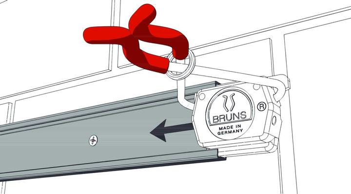 Produktbild Bruns Führungsschiene SB 0.05 C 0.5