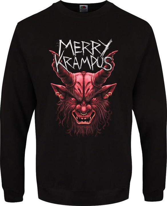 Grindstore Merry Krampus Pullover weihnachtliches Design