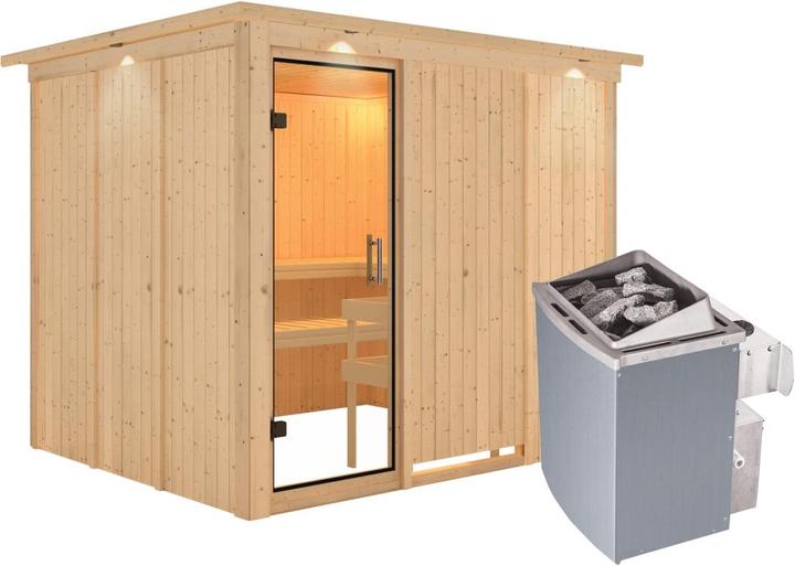 Produktbild Karibu Gobin mit Dachkranz (9 KW interne Steuerung)
