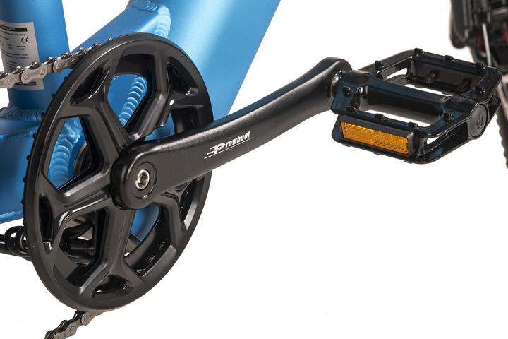 Actual product image Adore E-bike for children 24" aluminium kids city bike KS-240 rear motor 30NM / 10.4Ah ice blue matt (30 cm)