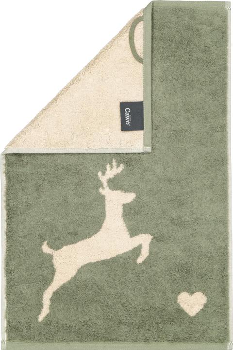 Immagine prodotto Cawö Handtücher Alpenchic Hirsche (30 x 50 cm)