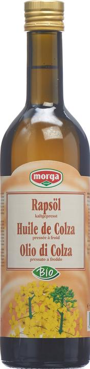 Produktbild Morga Rapsöl Bio kaltgepresst (500 ml)