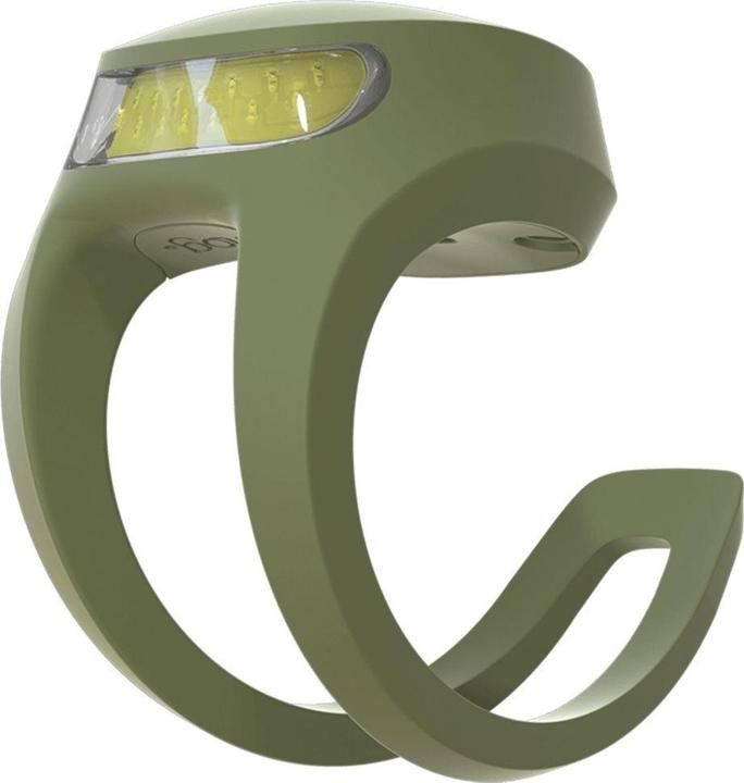 Image du produit knog. Lampe rechargeable Frog V3, LED blanche, vert armée (45 Lumen) (40 lm)