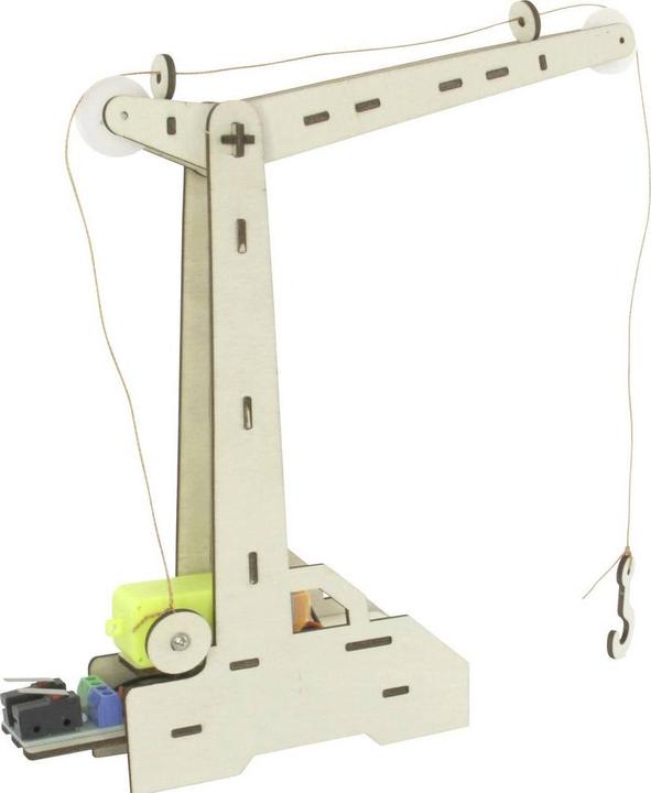 Actual product image Sol Expert 19590 Motorbetriebener Kran Elektronik, Experimente, Basteln, Physik