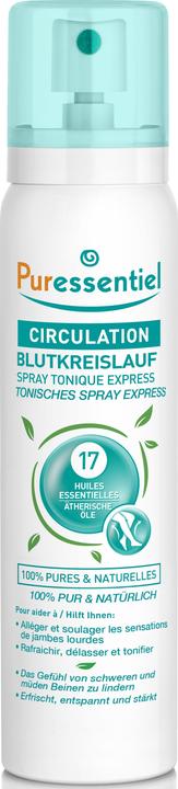 Actual product image Puressentiel Spray Tonic Express Blutkreislauf (Foot bath, 100 ml)