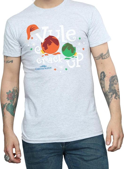 Actual product image National Lampoon´s Vacation Mens Yule Crack Up T-Shirt (L)