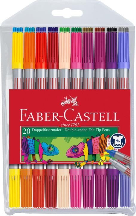 Produktbild Faber-Castell Doppelfasermaler (Multicolor, 20 x)