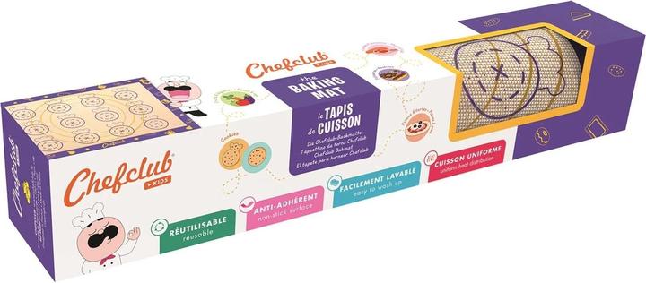 Chefclub Tapis de cuisson Kids 30x40 (30 x 40 cm)