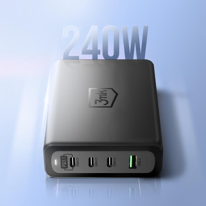 Immagine prodotto 3MK Stazione di ricarica Hyper 240W stacja ładująca (140 W)