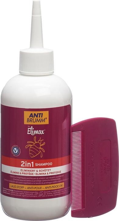 Actual product image Anti-Brumm Laus Stop 2 in 1 (250 ml, Lice shampoo)