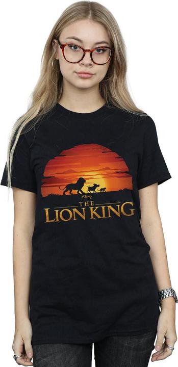 Image du produit Disney - T-shirt THE LION KING MOVIE SUNSET LOGO - Femme (L)