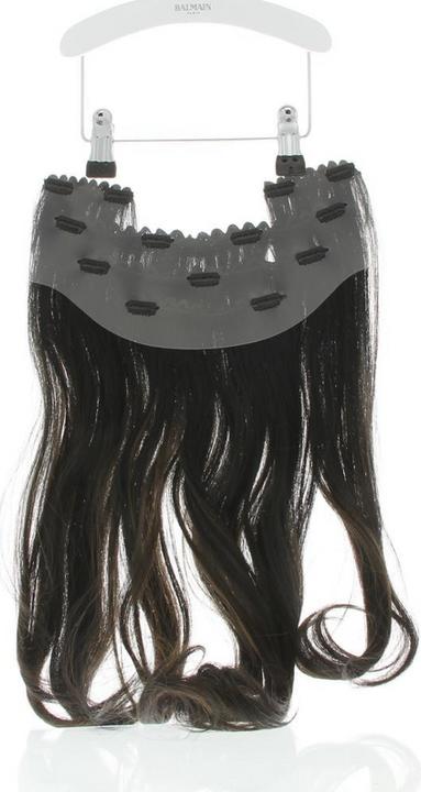 Actual product image Balmain Clip-In Weft Memory®Hair 45cm Rio, Dark Brown Ombré (Rio, 45 cm)