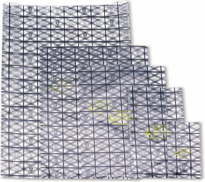 Produktbild Quadrios ESD-Beutel (L x B) 127 mm x 203 mm leitfähig ESD-Kennbuchstabe C 10 St. (10 Stück)
