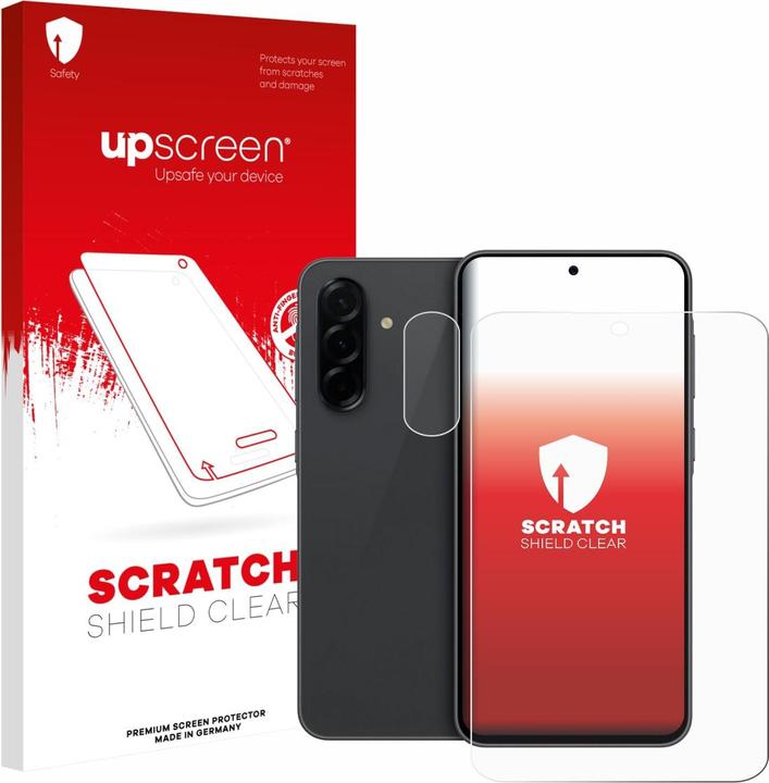 Produktbild upscreen Schutzfolie Displayschutz Displayschutzfolie Folie Klar Transparent (1 Stück, Samsung Galaxy A36)