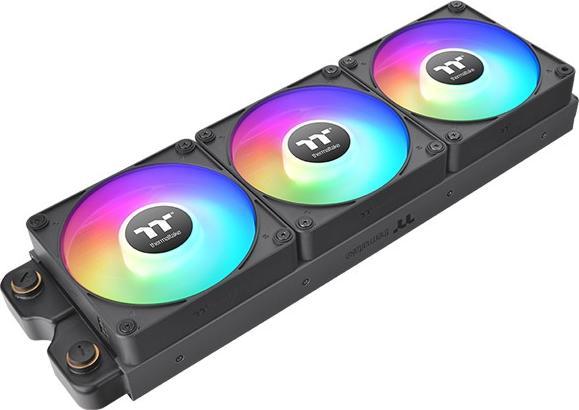 Productafbeelding Thermaltake PC-BEHUIZING VENTILATOR CT120 EX ARGB SYNC 3 VENTILATOR ZWART CL-F181-PL12SW-A (120 mm, 3 x)