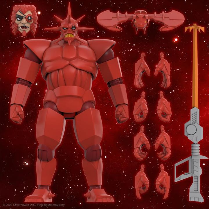 Produktbild Super7 SilverHawks figurine Ultimates Mon*Star (Toy Version) 18 cm
