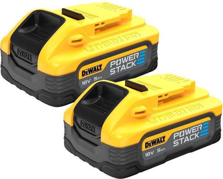 Image du produit DeWalt MŁADOWARKA / ADAPTATEUR USB +2x5,0Ah POWER STACK (18 V)