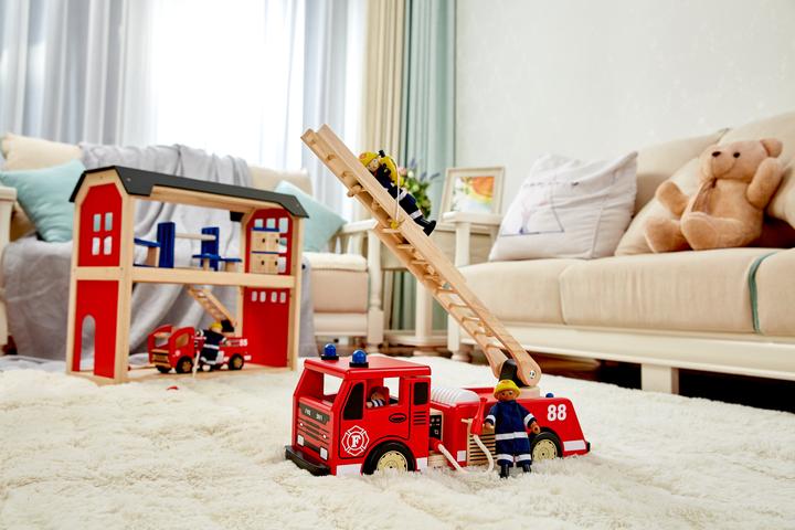 Produktbild Pintoy Feuerwehrauto