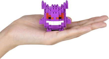 Actual product image Nanoblock Pokemon Gengar