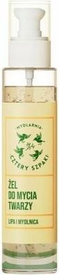 Actual product image Mydlarnia Cztery Szpaki Lipa And Soap Face Cleansing Gel 100ml (Gel, 100 ml)