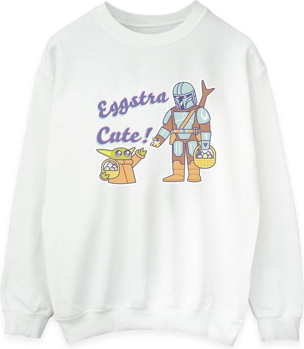 Immagine prodotto Star Wars The Mandalorian Eggstra Cute Grogu Felpa Uomo (XL)