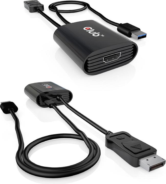 Immagine prodotto Club 3D Adattatore DP 1.4 a HDMI 4K120Hz HDR attivo (HDMI, 6.20 cm)