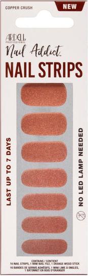 Ardell Nail Addict Nail Strips Copper Crush 16 Stk (Copper)
