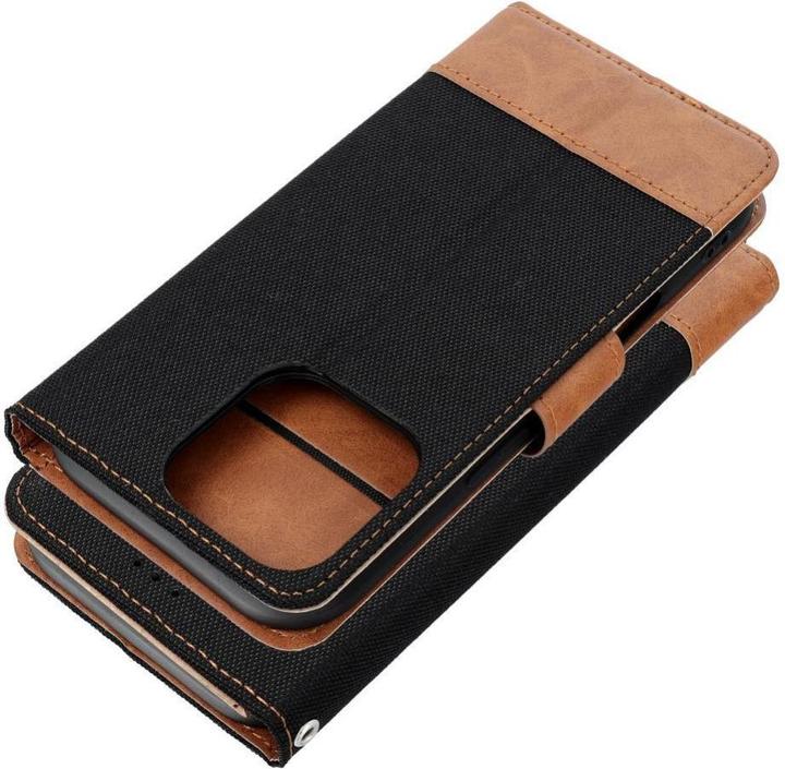 Actual product image OEM Book case JEANS Book for IPHONE 7 / 8 / SE 2020 / SE 2022 black (Apple iPhone SE (2nd Gen), Apple iPhone 7, Apple iPhone SE (3rd Gen))