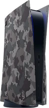 Actual product image Sony PS5 Standard Cover Grey Camo (PS5)