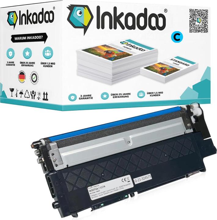Image du produit Inkadoo Toner Compatible pour HP Color Laser MFP 179 fnw (C)