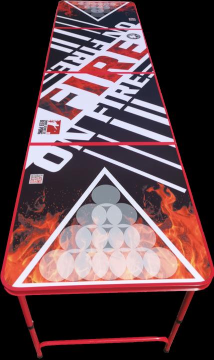 Produktbild MrPong SSOBP PRO ON FIRE Beer Pong Tisch