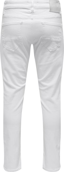 Actual product image Only & Sons ONSLoom White Slim Fit Jeans (W31/L30)
