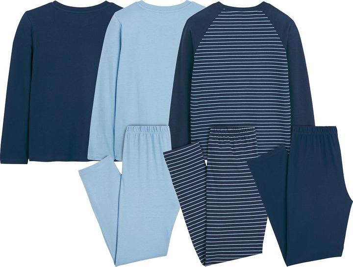 Produktbild La Redoute Collections 3er-Pack Jersey-Pyjamas (140)