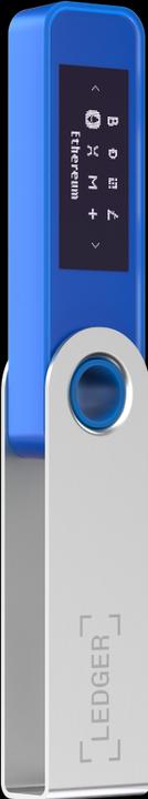 Produktbild Ledger Nano S Plus - Blau (Bitcoin, Ethereum Classic, Expanse, Dogecoin, Dash, Litecoin, Decred)